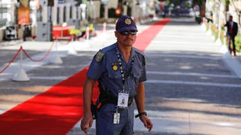 Troops deploy to protect South African president's speech