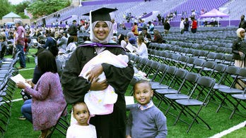 Minnesota woman graduates college 21 hours after giving birth