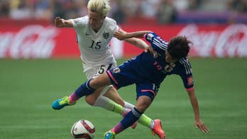 US World Cup star Megan Rapinoe tears knee ligament, raising doubts about Rio Olympics