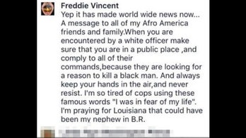 Cincinnati police officer rips white cops in Facebook post