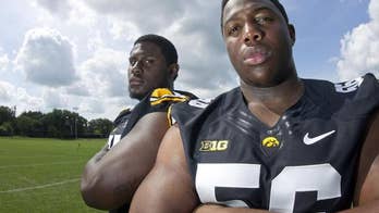 Iowa football player thanks police after they pull guns on him in case of mistaken identity