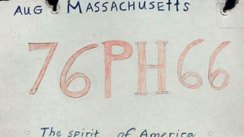 Fake Massachusetts license plate fools no one