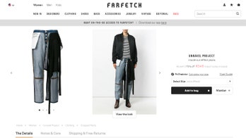 'Inside-out effect jeans' are just that, and cost far more than just flipping your pants inside-out
