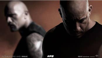 The Rock and Vin Diesel face off in first "The Fate of The Furious" trailer