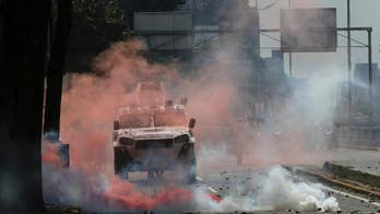 Venezuela's Maduro blasts foe for chemical attack comments