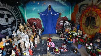 AP PHOTOS: Death Saint draws followers in Mexico