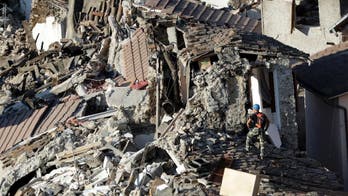 The Latest: Aftershock jolts central Italy