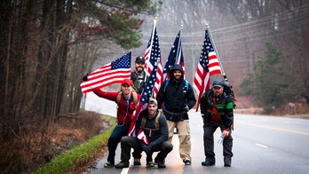 106-mile 'Freedom Ruck' raises awareness for Navy SEALs