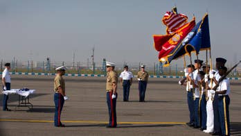Bone fragments from WWII crash site returning from India