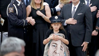 Fallen NYC firefighter's daughter pays tribute to dad at Long Island funeral