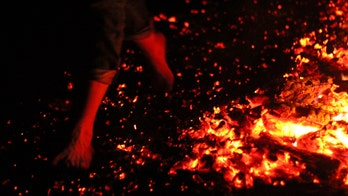 How walking through fire helped ease one man's depression