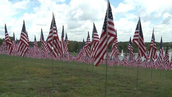 Flags of Valor, dog tags available for $75 donation