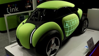 Shape-shifting pedestrian-friendly Flesby II concept car has airbags on the outside