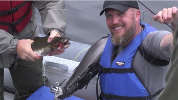 Healing America's heroes: A triple-amputee soldier's quest to fish