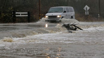 Rivers rise as major storm hits Northern California