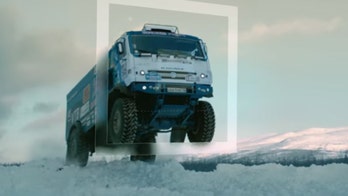 This 1,000-hp, 10-ton Dakar Rally truck can fly
