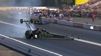 Brittany Force in massive crash at NHRA Top Fuel season opener as dad watches