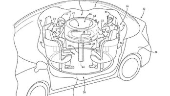 Ford patents table for autonomous cars