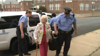 102-year-old woman checks 'getting arrested' off bucket list