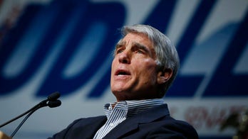 Udall on the rocks in Colorado