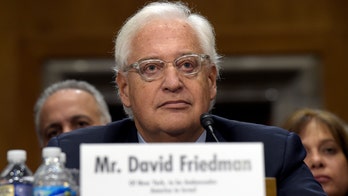 Trump's Israel envoy pick faces off with Democrats, protesters