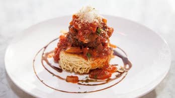 Nonna's fried pasta and meatball recipe