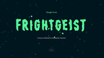 Google Frightgeist scares up Halloween costume trends