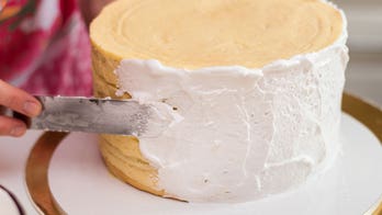 Frosting a cake? Here's how to avoid getting crumbs stuck in the icing