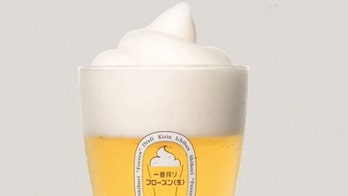 Frozen beer keeps your brew colder longer