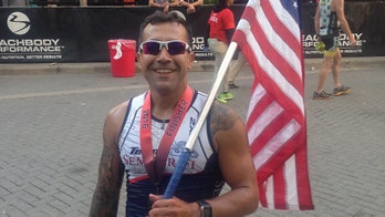 Marine veteran's new mission: Guinness World Record for most long-distance triathlons in a year