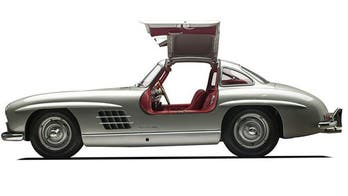 Clark Gable's gullwing Mercedes-Benz to be auctioned