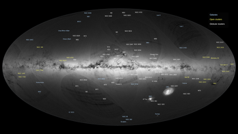 Stunning map of the cosmos reveals over 1 billion stars