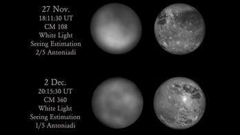 Amateur astronomer maps Jupiter's moon Ganymede