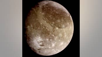 Jupiter's largest moon Ganymede produces powerful plasma waves