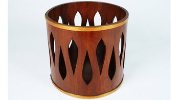 Eight luxe wastebaskets