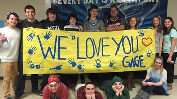 Teens rally for cancer-fighting classmate with days to live