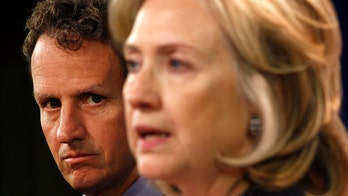 Memoir: Timothy Geithner suggested Hillary Clinton as Treasury Department secretary