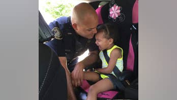Georgia police officer says goodbye to daughter before going to work: See photo