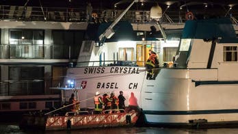 Tourist ship strikes highway bridge in Germany; 25 hurt