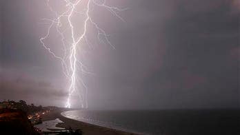 Lightning is more powerful over oceans