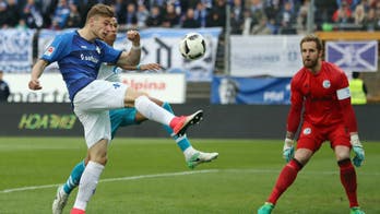 Watch Darmstadt score in the final minute to stave off relegation