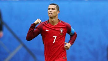 Watch Cristiano Ronaldo score his 75th international goal for Portugal