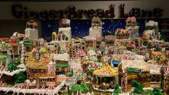 World's largest gingerbread village wows, but don't be tempted to take a bite