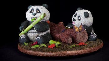 Gingerbread art from the 21st Annual National Gingerbread House Competition