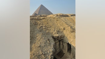 Ancient priest's tomb painting discovered near Great Pyramid at Giza