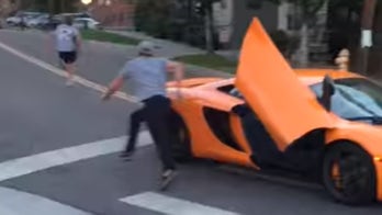 Video of skateboarder attacking supercar revealed as hoax