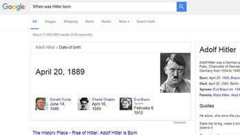 Google search connects Trump to Hitler ... again