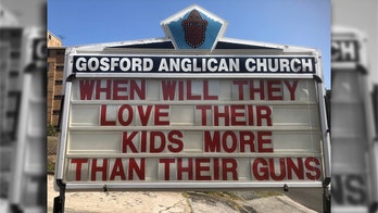 Florida school massacre sparks church sign: 'When will they love their kids more than their guns'