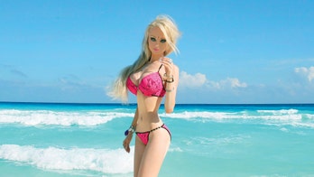 Human Barbie shares workout video, scary skinny pics