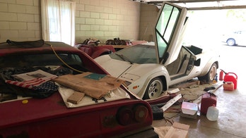 Woman uncovers amazing exotic car collection in grandmother's garage